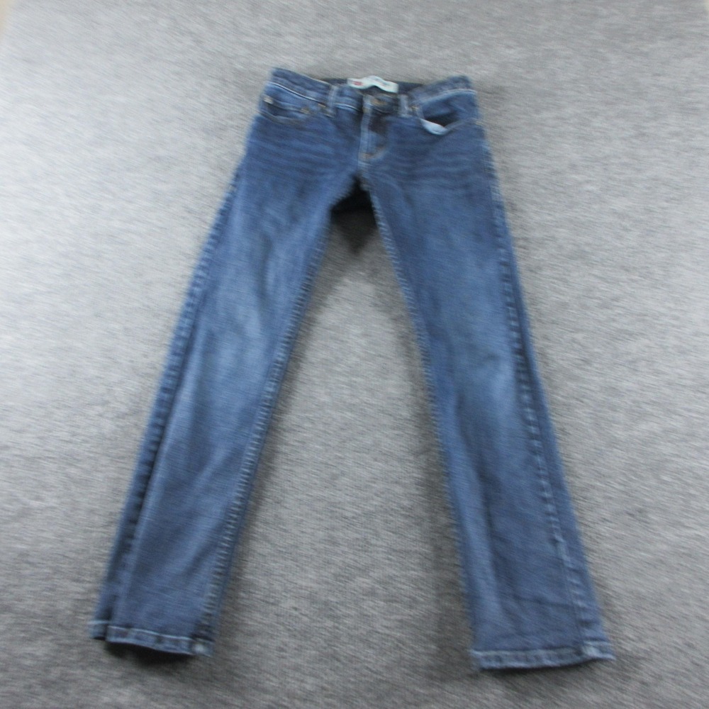 Levis 511 Jeans Mens 26x26 Blue Slim Skinny‎ Medium Wash Stretch Denim Casual